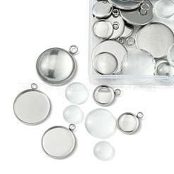DIY Blank Dome Pendant Making Kit&nbsp;DIY-FS0005-47