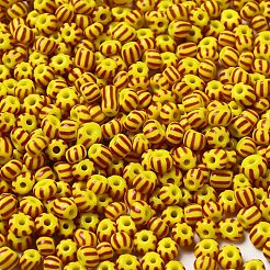 6/0 Opaque Colours Seep Glass Seed Beads&nbsp;SEED-F003-04A-01