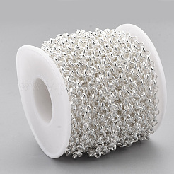 304 Stainless Steel Rolo Chains&nbsp;CHS-T002-04E