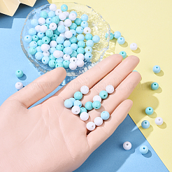 30G 3 Colors Opaque Acrylic Beads&nbsp;MACR-YW0003-44I
