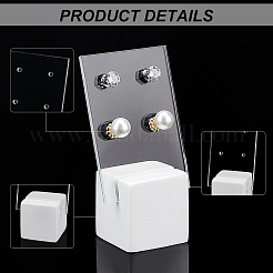 2Pcs 2 Style Acrylic Earring Display Stands&nbsp;EDIS-CA0001-01