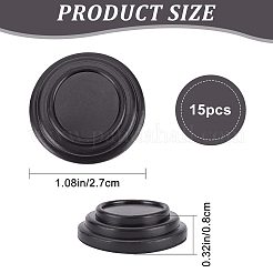 15Pcs Synthetic Rubber Car Door Shock Absorber&nbsp;FIND-GF0003-82