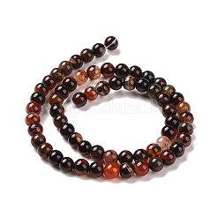 Natural Agate Beads Strands&nbsp;X-G-D845-02-6mm