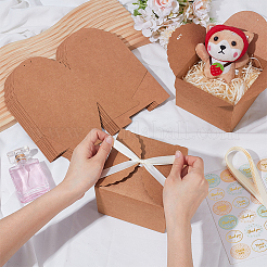 10Pcs Square Paper Storage Boxes&nbsp;CON-SP0001-31B