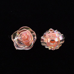 Transparent Acrylic Beads&nbsp;X-TACR-T024-06B