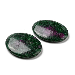 Natural Ruby Worry Stone for Anxiety Therapy&nbsp;G-B036-01O