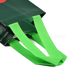 Christmas Non-Woven Reusable Folding Wine Bottle Gift Bags with Handle&nbsp;ABAG-C012-03