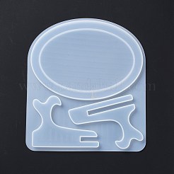 Oval Photo Frame Display Silicone Molds&nbsp;DIY-I096-02