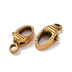 925 Sterling Silver Swivel Clasps&nbsp;STER-D036-09AG