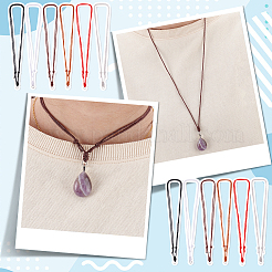 30Pcs 6 Colors Adjustable Nylon Thread Necklaces Making&nbsp;AJEW-PH01642