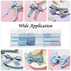 9 Yards 3 Styles Polyester Ribbon&nbsp;SRIB-A014-E04