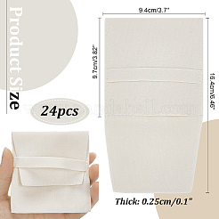 Double-Sided Faux Suede Jewelry Flap Pouches&nbsp;TP-WH0007-09B