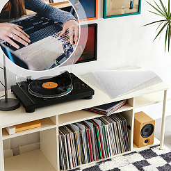 PP Plastic Vinyl Record Divider&nbsp;AJEW-WH0880-92D