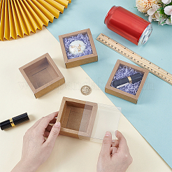 Kraft Paper Cardboard Gift Drawer Boxes&nbsp;CON-WH0085-129B