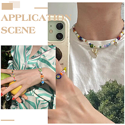 330Pcs 2 Styles Handmade Millefiori Lampwork Beads&nbsp;LAMP-WR0001-04