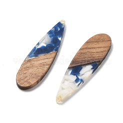 Resin and Walnut Pendants&nbsp;FIND-R051-14H