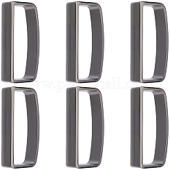 6Pcs Alloy Loop Keepers&nbsp;FIND-GF0009-13B