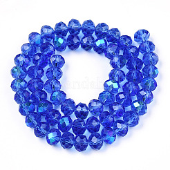 Electroplate Glass Beads Strands&nbsp;LS-EGLA-A034-T2mm-L26