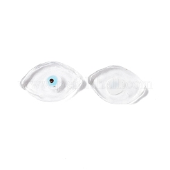 Handmade Evil Eye Lampwork Cabochons&nbsp;LAMP-F025-06A