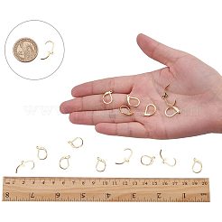 304 Stainless Steel Leverback Earring Findings&nbsp;STAS-PH0018-28G