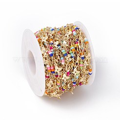 Handmade Eco-friendly Brass Butterfly Link Chain&nbsp;CHC-E025-32G