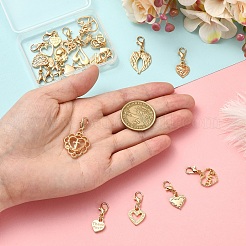 20Pcs Alloy Pendant Decorations&nbsp;HJEW-YW00523