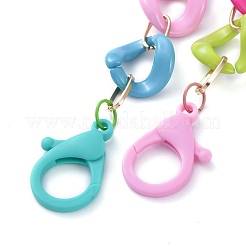 Personalized Aluminium & Acrylic Chain Necklaces&nbsp;NJEW-JN02880