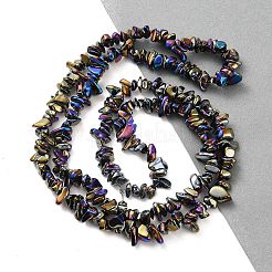 Electroplate Glass Beads Strands&nbsp;GLAA-P062-B14