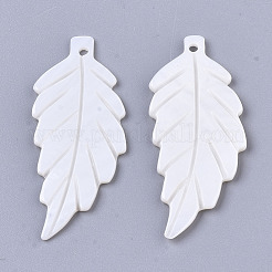 Natural Freshwater Shell Pendants&nbsp;SHEL-R047-21