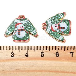 Rack Plating Alloy Enamel Pendants&nbsp;LS-FIND-Z052-01G-03