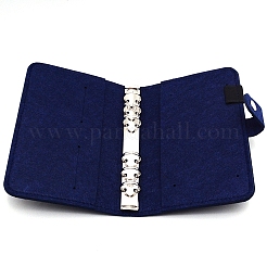 Felt Covered Binder Rings Scrapbook&nbsp;AJEW-WH0189-04