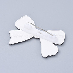 Acrylic Safety Brooches&nbsp;JEWB-D006-B06