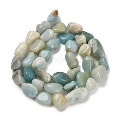 Natural Flower Amazonite Beads Strands&nbsp;G-P497-01E-31