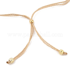 Vintage Ethnic Style Adjustable Glass Tila Beaded Handmade Slider Bracelets for Women&nbsp;ZN9527-4