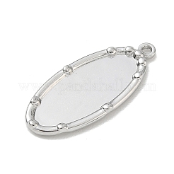 304 Stainless Steel Pendant Cabochon Settings&nbsp;SA-CBA22DE-04P-03