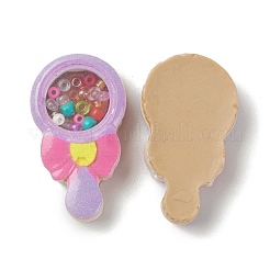 Opaque Resin Cabochons&nbsp;RESI-Z001-04