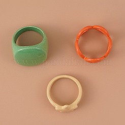 Zinc Alloy Finger Rings Set&nbsp;WG21422-01