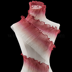 5Yards Polyester Pleated Lace Trim Ribbon&nbsp;OCOR-GF0004-84F