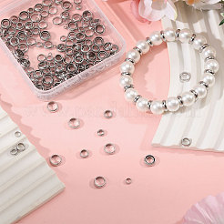 300Pcs 6 Styles 304 Stainless Steel Beads&nbsp;STAS-CA0002-47