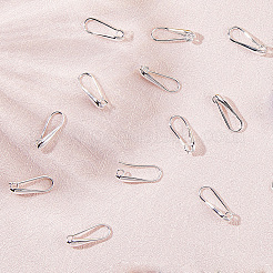20 Pairs Rack Plating Brass Earring Hooks&nbsp;KK-SC0006-59S