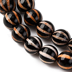 Tibetan Style dZi Beads Strands&nbsp;G-C133-A07-03