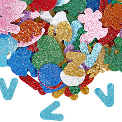 EVA Plastic Self-Adhesive Stickers&nbsp;DIY-SP0004-40
