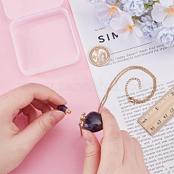 1Pc Natural Amethyst Perfume Bottle Necklaces&nbsp;NJEW-PH0001-37A-04