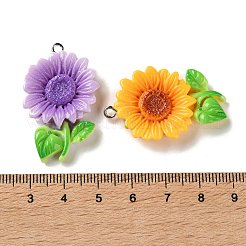 Opaque Resin Pendants&nbsp;RESI-K050-01