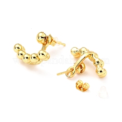 Brass Dangle Stud Earrings&nbsp;EJEW-D273-06G