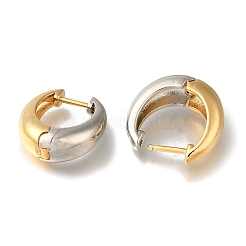 Rack Plating Brass Hoop Earrings&nbsp;EJEW-C101-06GP