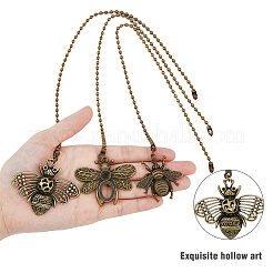 Tibetan Style Zinc Alloy Ceiling Fan Pull Chain Extenders&nbsp;AJEW-HY0001-07
