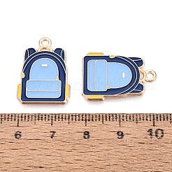 Alloy Enamel Pendants&nbsp;ENAM-Q004-01KCG-21