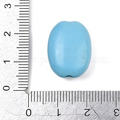 Dyed Synthetic Turquoise Beads&nbsp;GG-CBA407D-07G