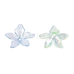 Transparent Plastic Bead Caps&nbsp;KY-N025-38